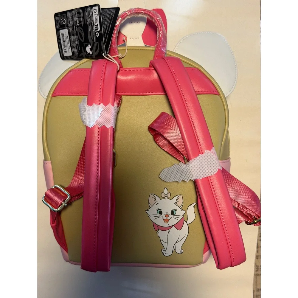 NWT Loungefly Disney The Aristocats Marie Cupcake Sweets Mini Backpack